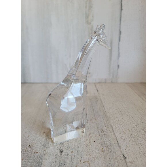 Orrefors Sweden giraffe Crystal figure vintage collectible unique glass - Picture 2 of 7